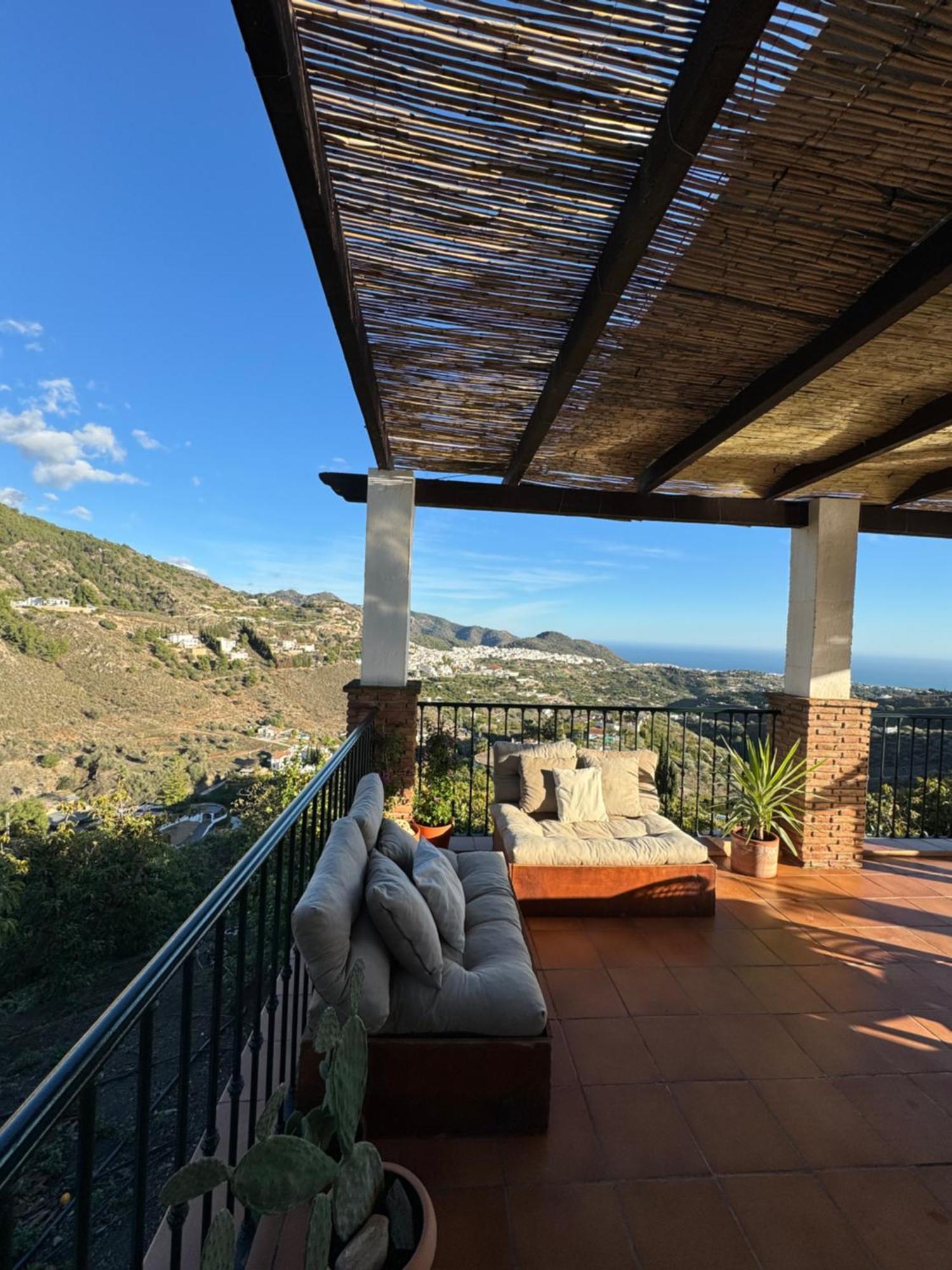 Villa En Frigiliana Con Piscina, Jacuzzi Y Espectaculares Vistas Exterior photo