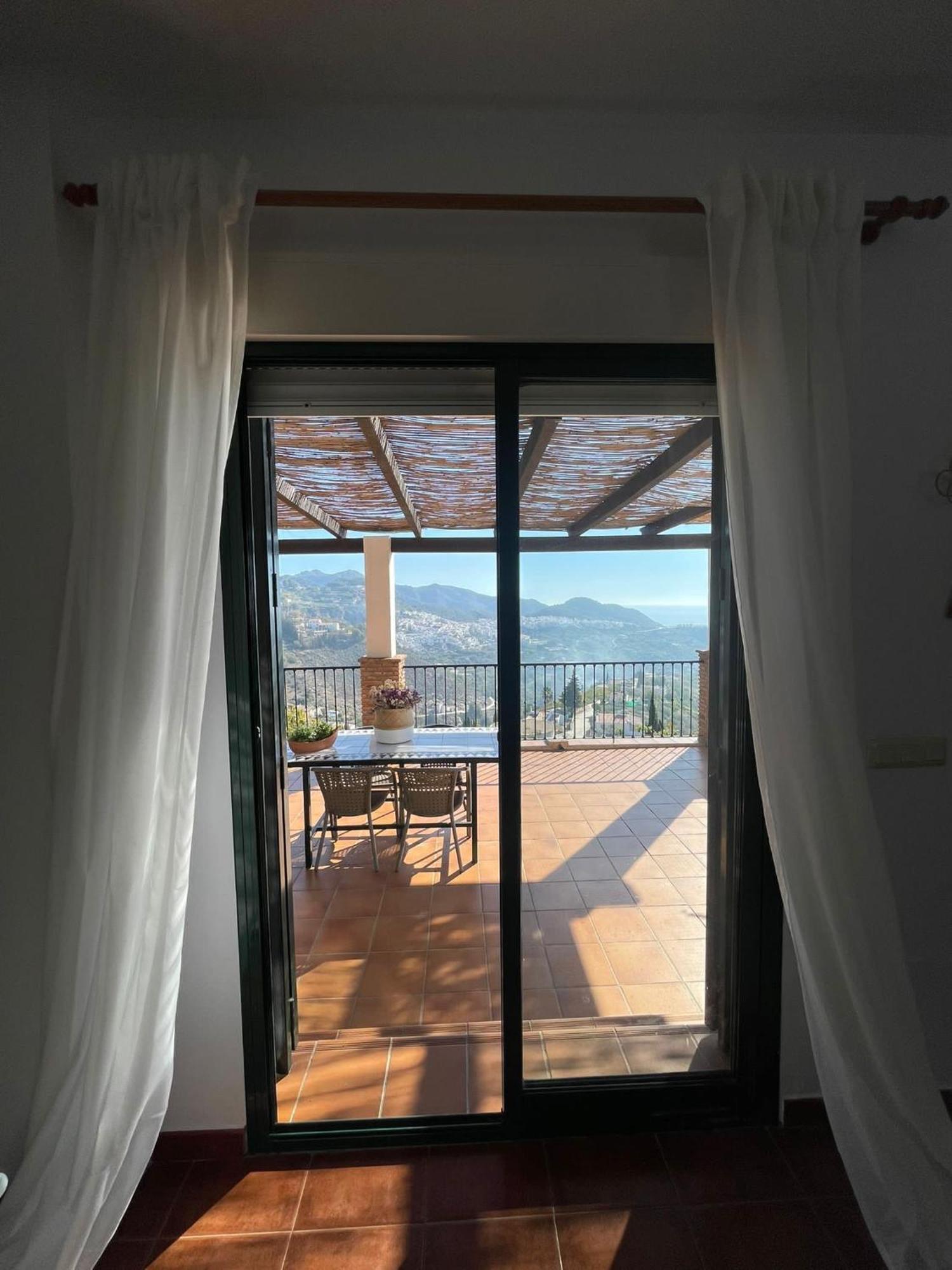 Villa En Frigiliana Con Piscina, Jacuzzi Y Espectaculares Vistas Exterior photo